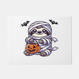 Felpudo Momia de Halloween de perezoso para niños, mujeres