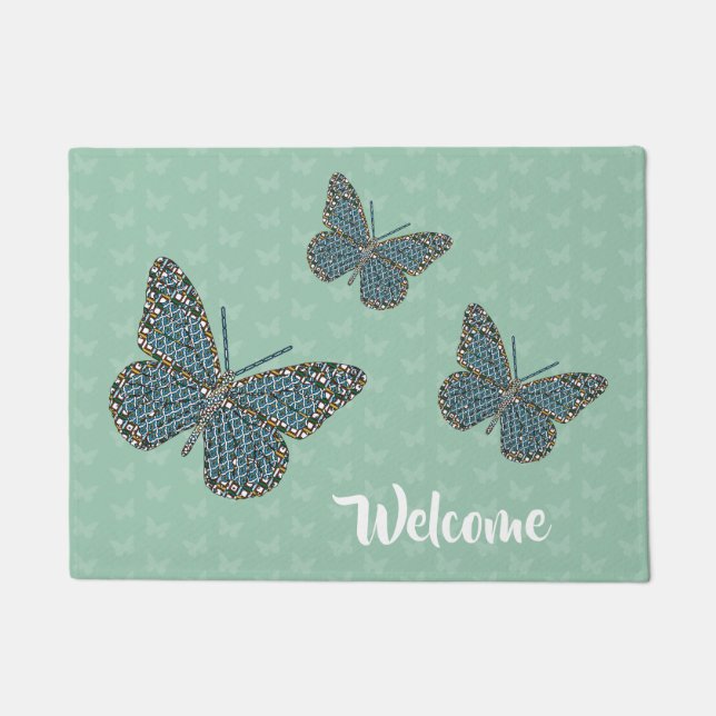 Felpudo Monarca marroquí Doormat (Anverso)