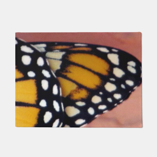 Felpudo Monarch Butterfly Wings Doormat (Anverso)