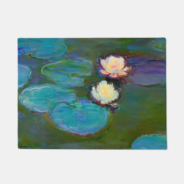 Felpudo Monet Nympheas (1897-1898) Bella Artes (Anverso)