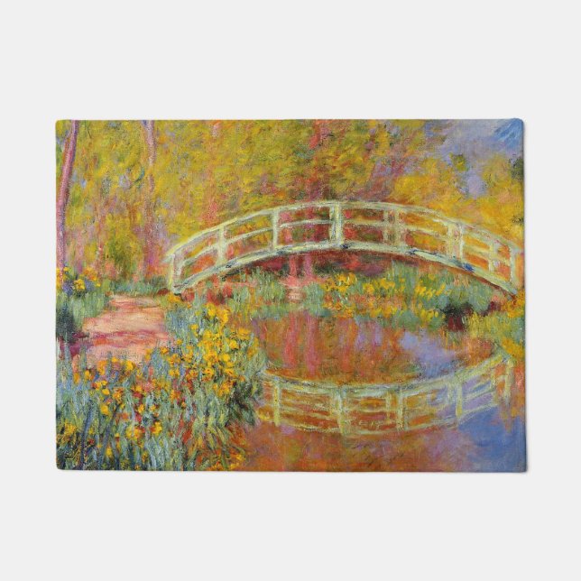 Felpudo Monet - The Japanese Bridge, 1896,  (Anverso)