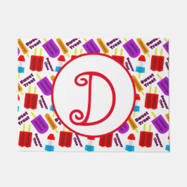 Felpudo Monograma de barra de jugo congelado en verano