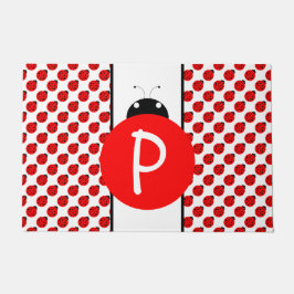 Felpudo Monograma de insecto de labios