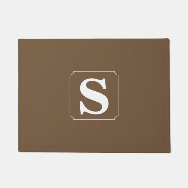 Felpudo Monograma simple (Anverso)