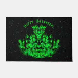 Felpudo Monstruo de la llama en el cielo estrellado