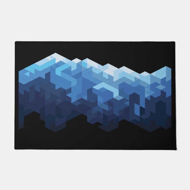 Felpudo Montaña de nieve (Anverso)