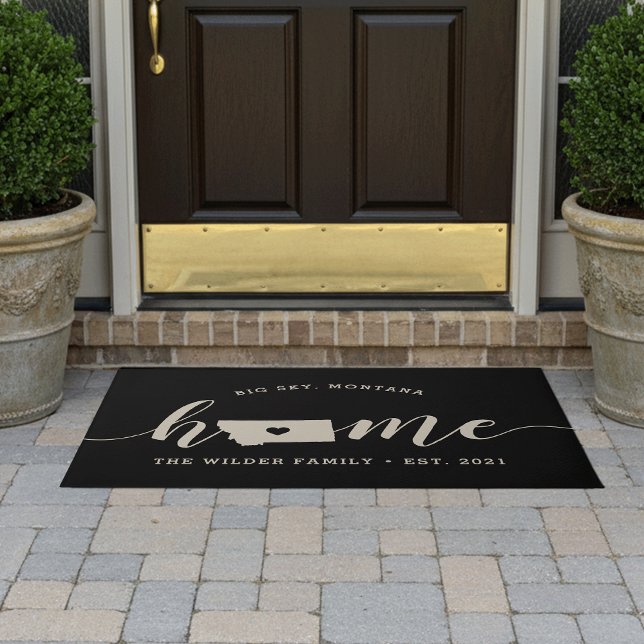 Felpudo Montana Home State Personalizado (Subido por el creador)