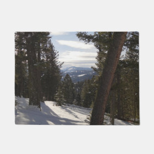 Felpudo Montañas Madison en invierno en Montana