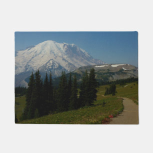 Felpudo Monte Rainier desde el sendero de Sourdough Ridge