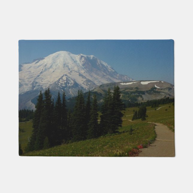 Felpudo Monte Rainier desde el sendero de Sourdough Ridge (Anverso)