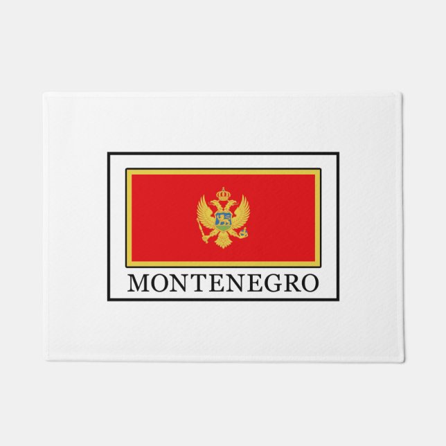 Felpudo Montenegro (Anverso)