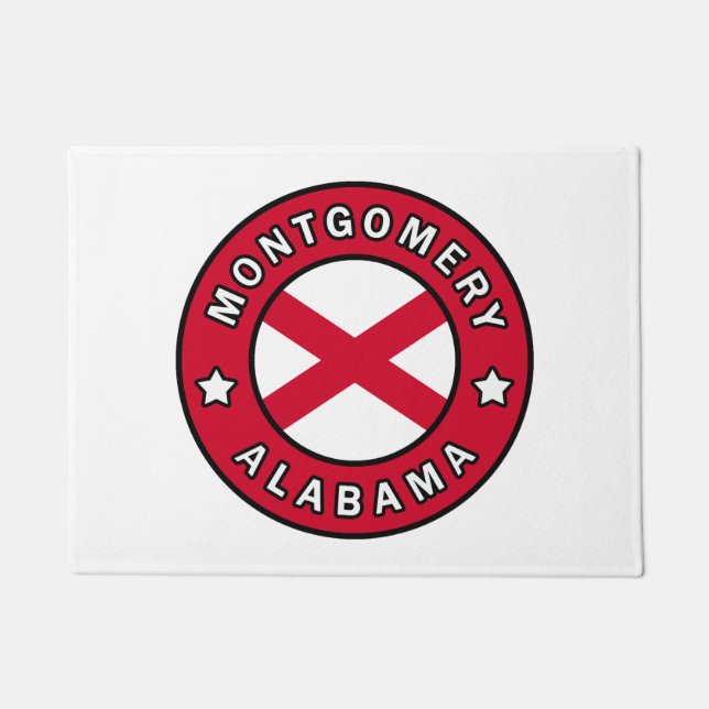 Felpudo Montgomery Alabama (Anverso)
