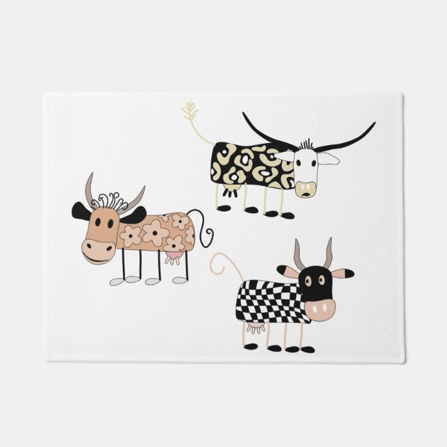 Felpudo Moo (Anverso)