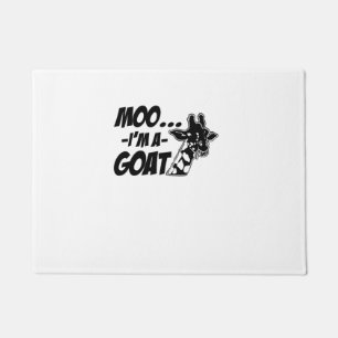 Felpudo Moo... Soy una cabra salvaje Zoogoer divertida Gir