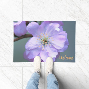 Felpudo Morado cerezo Blossom Doormat