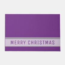 Morado moderno de Feliz Navidad