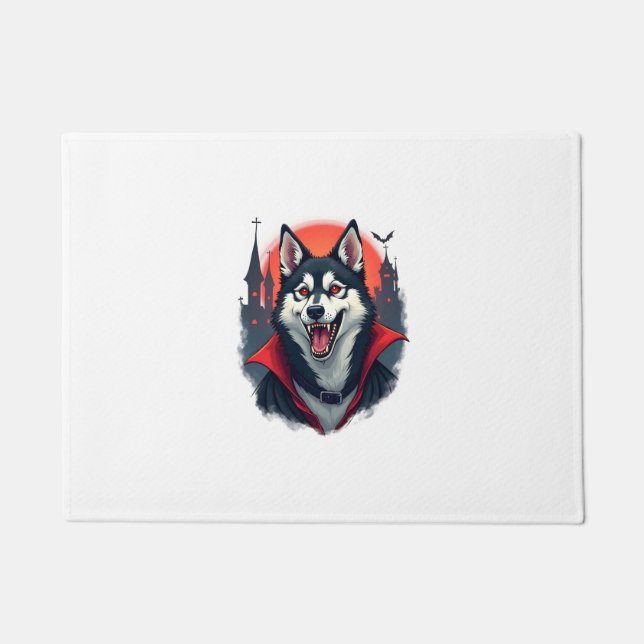 Felpudo Mordedura de Husky Vampiro (Anverso)