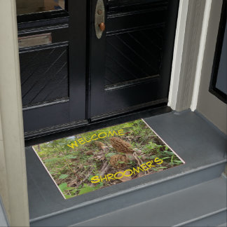 Felpudo Morel Mushroom "Shroomers" Door Mat