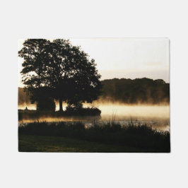 Felpudo Morning Lake Scene dmcna