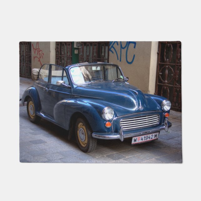 Felpudo Morris Minor Convertible Tourer (Anverso)
