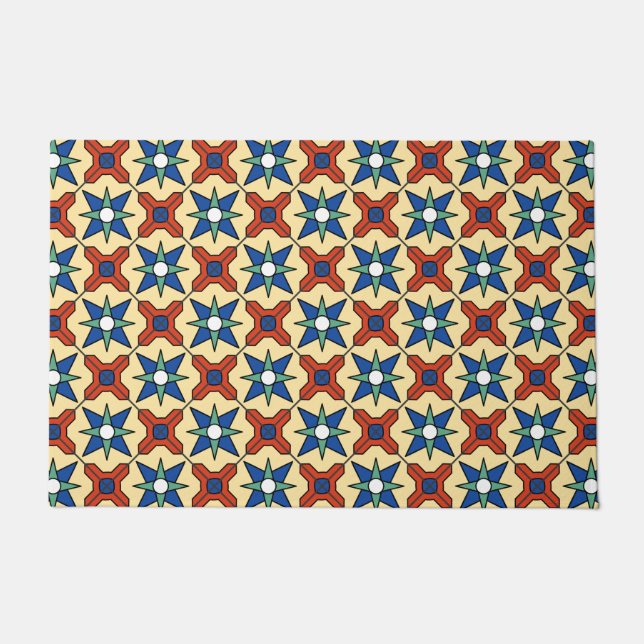 Felpudo Mosaico de la Isla Catalina (Anverso)