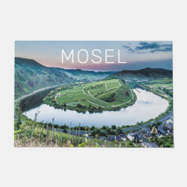 Felpudo Moselle Calmont Loop Bremm Sunset River Souvenir