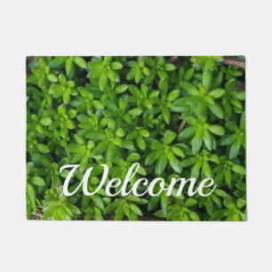 Felpudo Moss Resumen Bienvenida Doormat