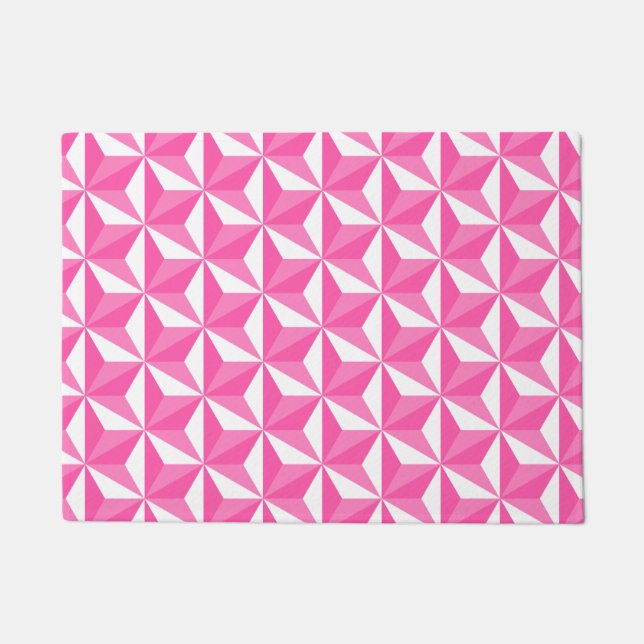 Felpudo Motif Asanoha modèle Sakura (Anverso)