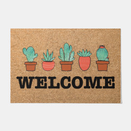 Felpudo Motivos de bienvenida únicos de mate de bienvenida