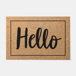 Felpudo Motivos de bienvenida únicos de mate de bienvenida