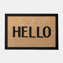 Felpudo Motivos de bienvenida únicos de mate de bienvenida