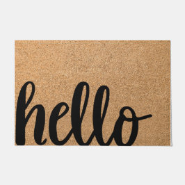 Felpudo Motivos de bienvenida únicos de mate de bienvenida