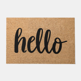 Felpudo Motivos de bienvenida únicos de mate de bienvenida