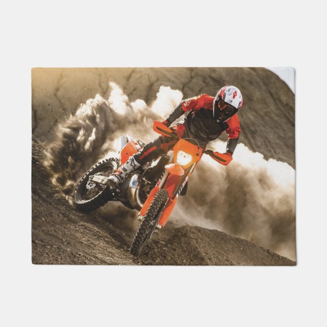Felpudo Motocross Rider (Anverso)