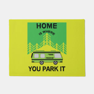 Felpudo Motorhome Camping Autopistas de acampada RV Mu