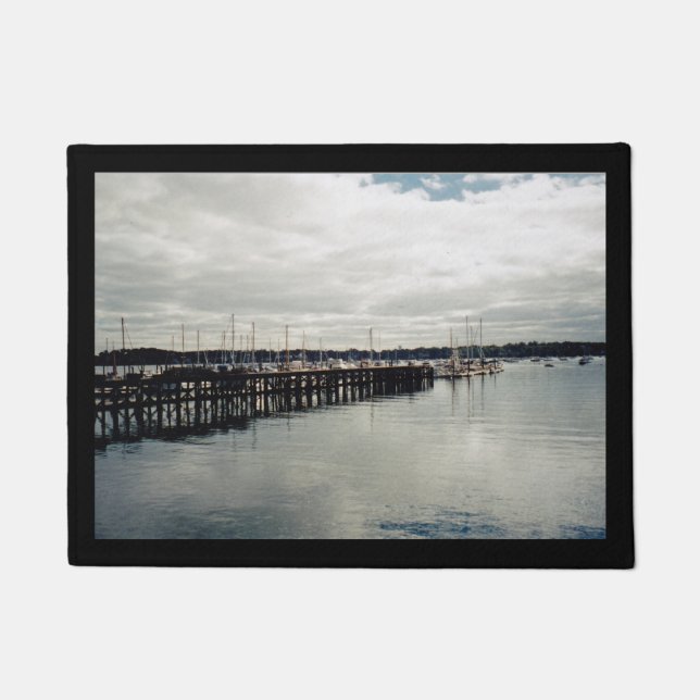 Felpudo Muelle de barcos (Anverso)
