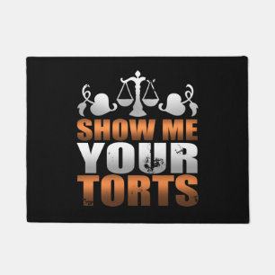 Felpudo Muéstrame tu abogado de Torturas estudiante de Der