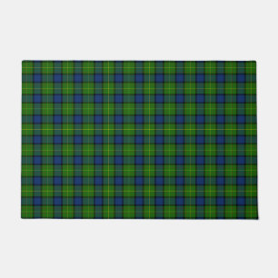 Felpudo Muir Moore tartan color azul