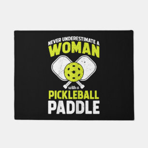 Felpudo Mujer de Pickleball Regalo Divertido para Jugadora