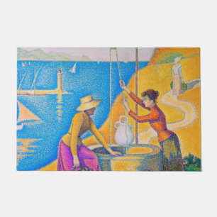 Felpudo Mujeres en el pozo, Signac