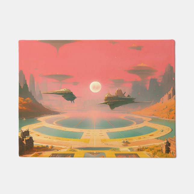 Felpudo Mundo de sueños (Anverso)