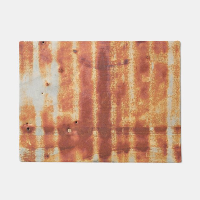 Felpudo Muro exterior Metalizado muy duro de una finca rur (Anverso)