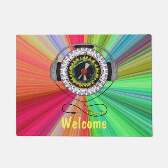 Felpudo Música de Life Doormat (Anverso)