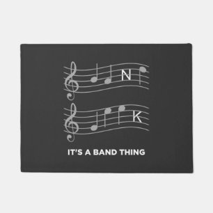 Felpudo Música Divertida - Es Cosa de una Banda