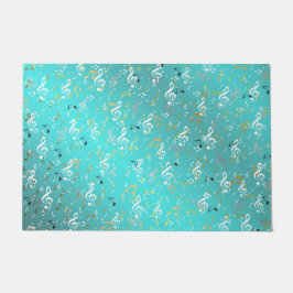 Felpudo música, música, nota, blanco, melodía, clef, sonid