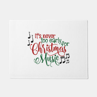 Felpudo Música navidad