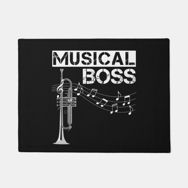Felpudo Músico Jefe (Anverso)