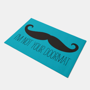 Felpudo Mustache / Mustache / Schnurrbart + sus ideas