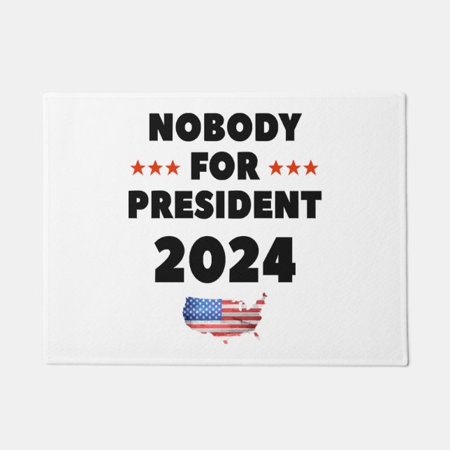 Felpudo Nadie para Presidente 2024 (Anverso)