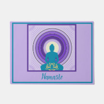 Namaste Buddha Meditación Yoga Bienvenida Espiritu